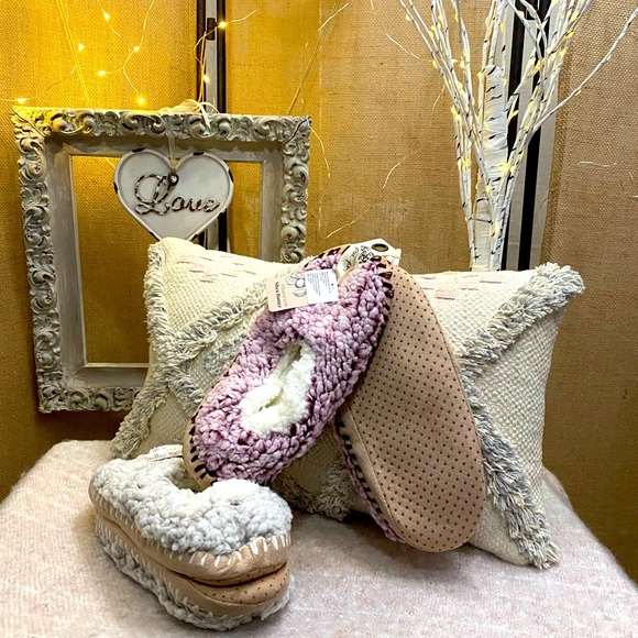 Free People So Soft Sherpa Ballerina Slippers